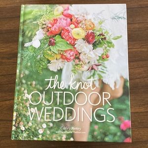 The Knot outdoor weddings book